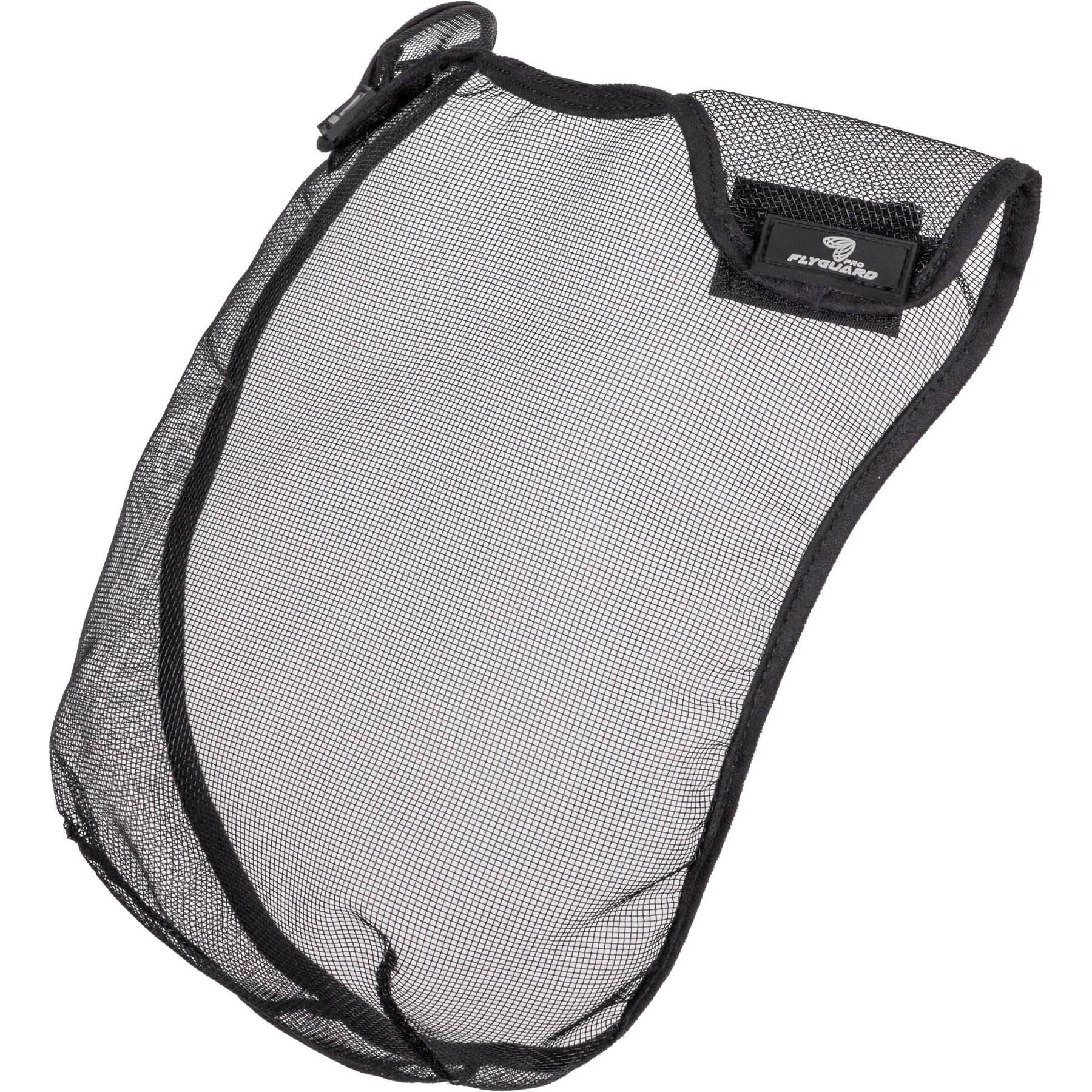 Shires Equestrian Products FlyGuard Pro Grackle Bridle Horse Nose Net, Black, Full