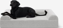 Big Barker 7-in Sofa Orthopedic Pillow Dog Bed with Removable Cover, Stormcloud Linen, Large