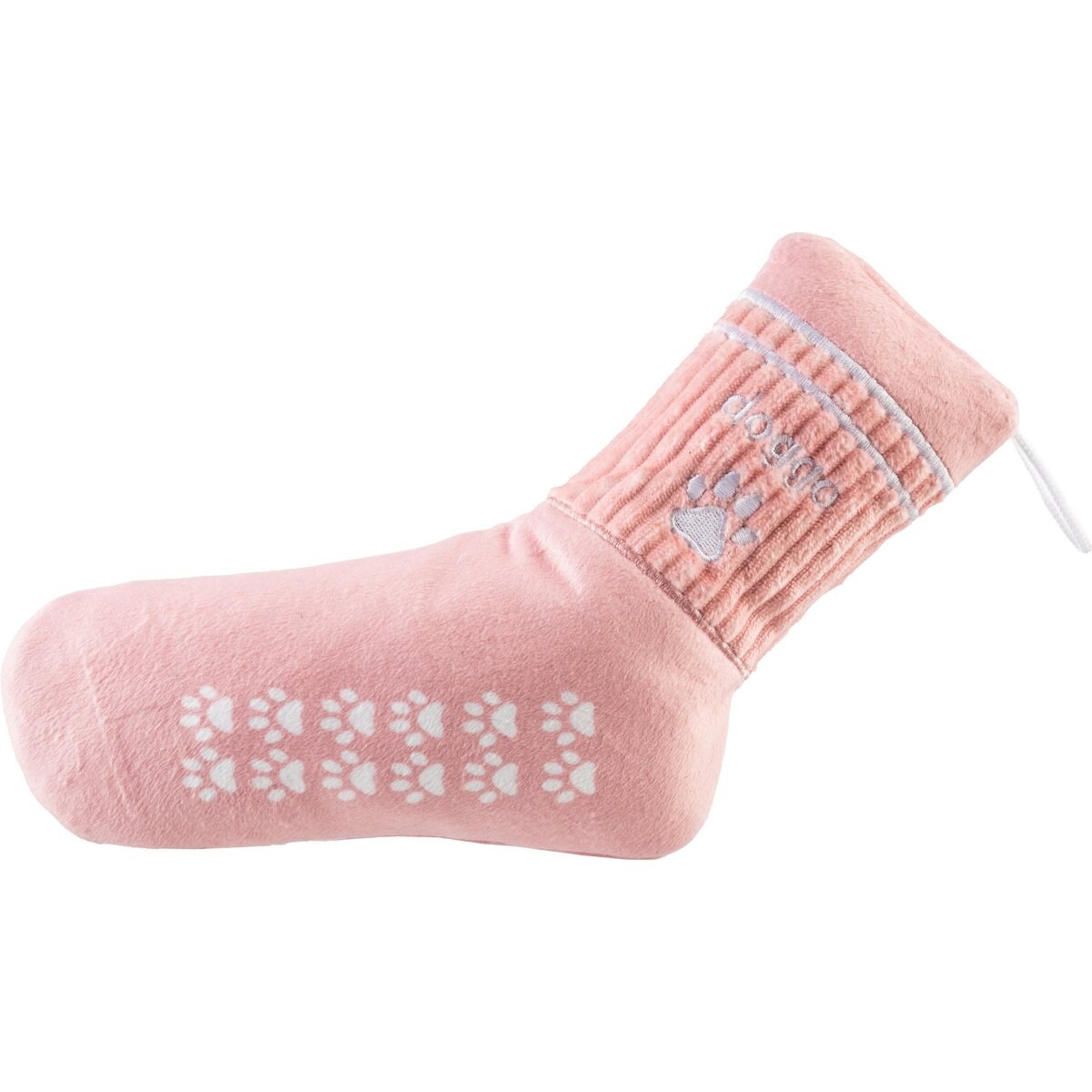 Haute Diggity Dog Doggo Athletic Sock Squeaky Plush Dog Toy