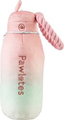 Haute Diggity Dog Pawlates Princess Water Bottle Squeaky Plush Dog Toy
