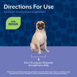 NaturVet No Scoot Stool & Bowel Scoopable Tiny Bite Hickory Smoked Bacon Flavored Supplement for Dogs, 11-oz bag slide 2 of 7