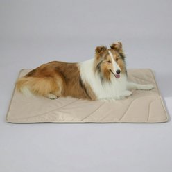 Allisandro Waterproof Cool-Touch Dog Crate Mat, 38 x 29-in, Khaki