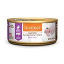 Instinct Limited Ingredient Diet Real Rabbit Recipe Grain-Free Pate Wet Cat Food, 5.5-oz can, case of 12