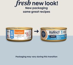 Instinct Limited Ingredient Diet Real Turkey Recipe Grain-Free Pate Wet Cat Food, 5.5-oz can, case of 12 slide 2 of 9