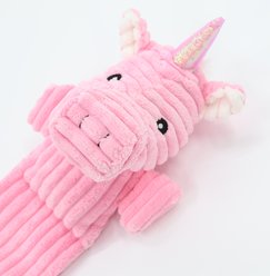 Patchwork Pet Corduroy Flat Unicorn Dog Toy, 19-in slide 2 of 3
