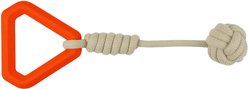 Carhartt Training Tool Tug & Fetch Monkey Fist Pull Rugged Dog Toy, Blaze Orange