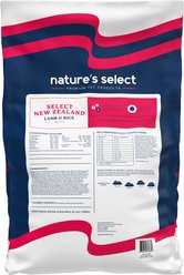 Nature's Select New Zealand Lamb & Rice Recipe Dry Dog Food, 28-lb bag slide 2 of 7