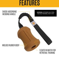 Carhartt Training Tool Tug & Fetch Field Pull Rugged Dog Toy, Blaze slide 2 of 4