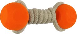 Carhartt Training Tool Tug & Fetch Rope Bone Rugged Dog Toy, Blaze Orange slide 1 of 3