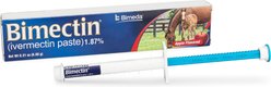 Bimeda Bimectin Ivermectin 1.87% Paste Horse Dewormer, 0.21-oz tube