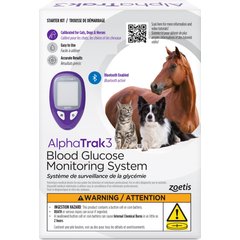 AlphaTRAK 3 Starter Kit Diabetic Blood Glucose Test Kit for Cats, Dogs & Horses