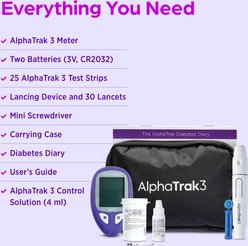AlphaTRAK 3 Starter Kit Diabetic Blood Glucose Test Kit for Cats, Dogs & Horses slide 2 of 8