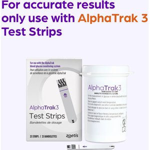 AlphaTRAK 3 Starter Kit Diabetic Blood Glucose Test Kit for Cats, Dogs & Horses