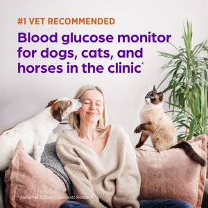 AlphaTRAK 3 Starter Kit Diabetic Blood Glucose Test Kit for Cats, Dogs & Horses