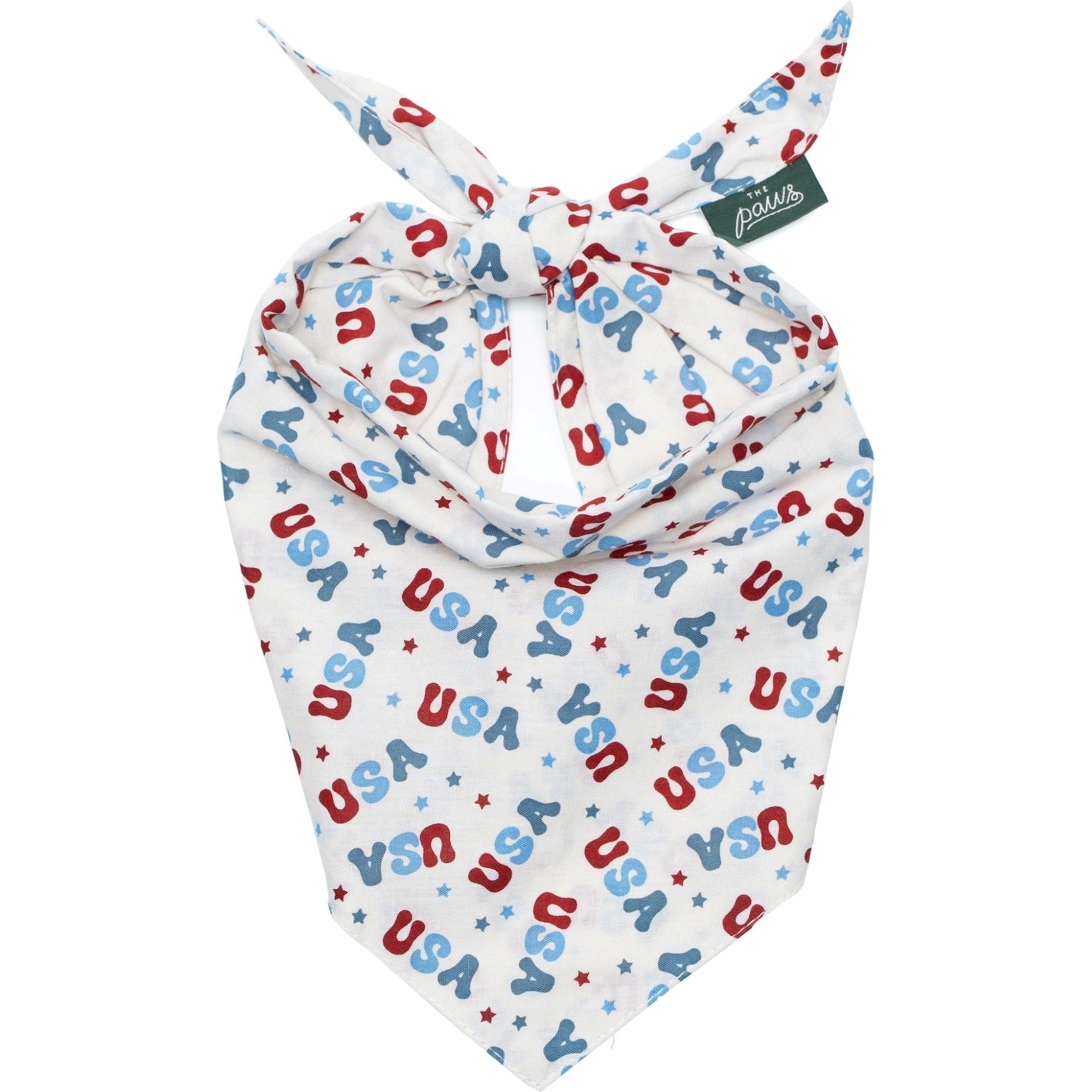 The Paws USA Dog & Cat Bandana, Large