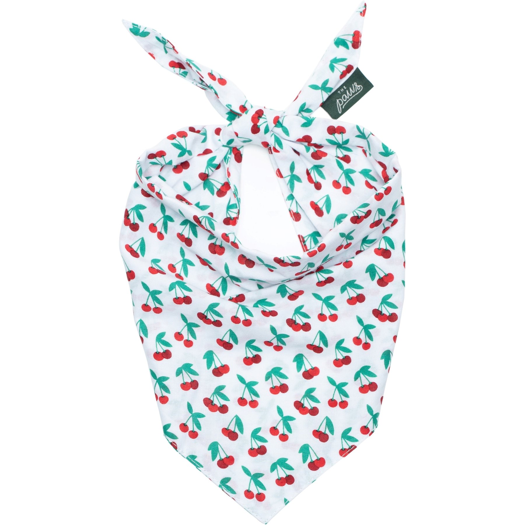 The Paws Cherry Crush Dog & Cat Bandana, X-Large