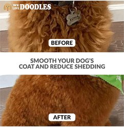 We Love Doodles Professional Stainless Steel with Wood Handle Silver Plated Pin Dog Brush slide 2 of 6