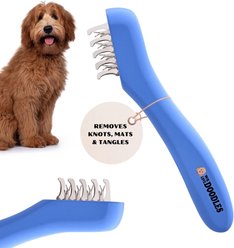 We Love Doodles Professional Grooming Rake 5 Blade Dog Dematting Tool
