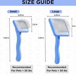 We Love Doodles Professional Grooming Non-Scratch Slicker Dog Brush, Large slide 2 of 5