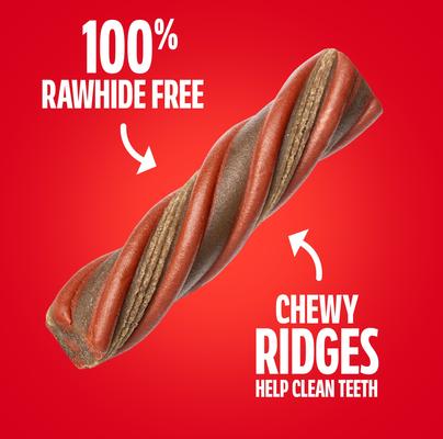 Show full view: Milk-Bone Comfort Chews Real Beef Dog Treats, 16 count slide 5 of 10