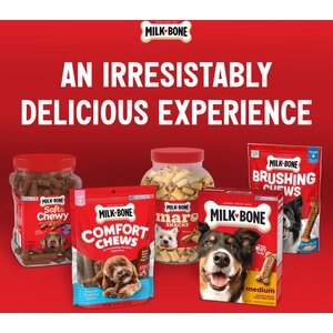 Milk-Bone Comfort Chews Real Beef Dog Treats, 16 count