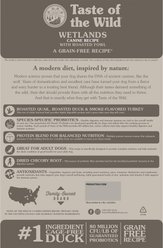 Taste of the Wild Wetlands Grain-Free Dry Dog Food, 28-lb bag slide 2 of 7