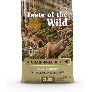 Taste of the Wild Pine Forest Grain-Free Dry Dog Food, 28-lb bag