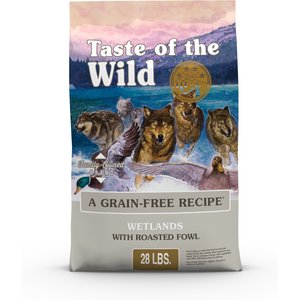Taste of the Wild Wetlands Grain-Free Dry Dog Food, 28-lb bag