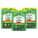 Variety Pack - Greenies Pill Pockets Canine Chicken Flavor Dog Treats, Cheese & Peanut Butter Flavors
