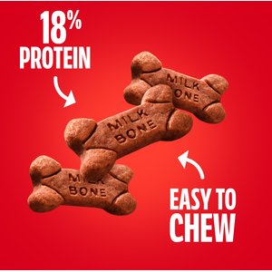 Milk-Bone Soft & Chewy Beef & Filet Mignon Recipe Chuck Roast Dog Treats, 25-oz tub