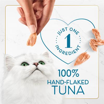 Show full view: Purina Fancy Feast Chef's Cuts Real Hand-Flaked Natural Tuna Soft & Chewy Cat Treat, 10 count  slide 5 of 10