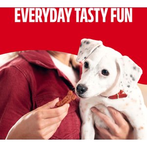 Milk-Bone Soft & Chewy Beef & Filet Mignon Recipe Chuck Roast Dog Treats, 25-oz tub