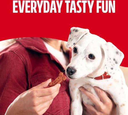 Show full view: Milk-Bone Soft & Chewy Beef & Filet Mignon Recipe Chuck Roast Dog Treats, 25-oz tub slide 6 of 10