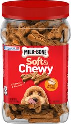 Milk-Bone Soft & Chewy Chicken Recipe Dog Treats, 25-oz tub