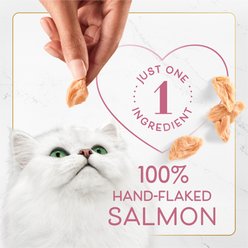 Purina Fancy Feast Chef's Cuts Variety Pack Real Chicken, Real Salmon, and Real Tuna Soft & Chewy Cat Treat, 10 count slide 2 of 7