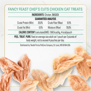 Purina Fancy Feast Purely Natural Chicken, Tuna & Salmon Variety Pack Soft Cat Treat, 10 count