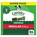 Greenies Regular Natural Original Chicken Flavor Dental Dog Treats, 54 count