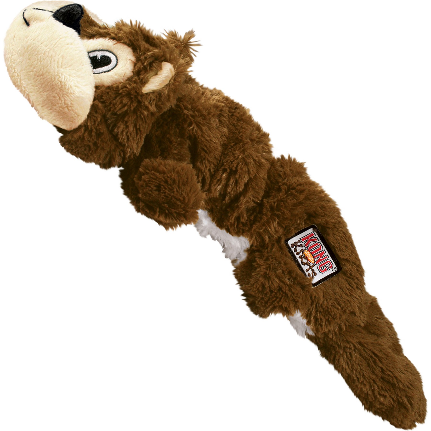 KONG Scrunch Knots Squirrel Dog Toy, Small/Medium