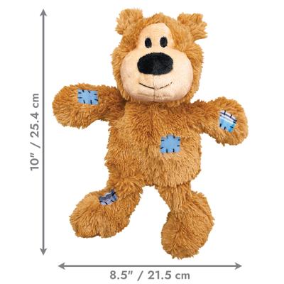 Show full view: KONG Wild Knots Bear Dog Toy, Color Varies, Medium/Large slide 3 of 9