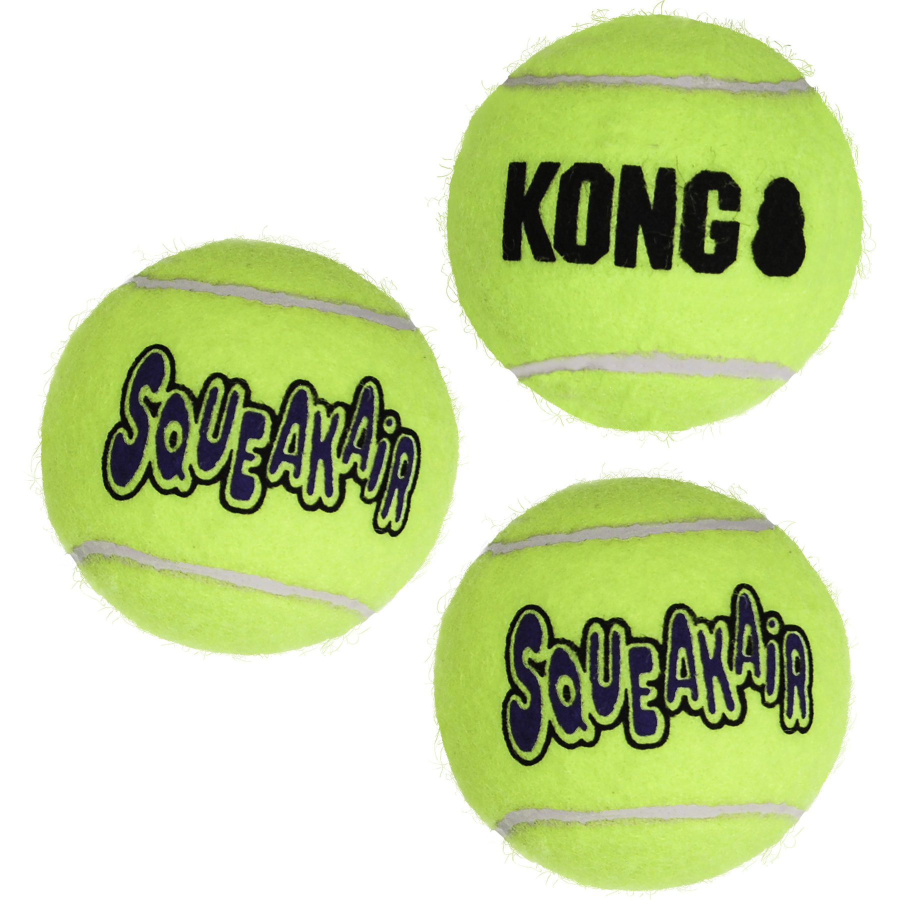 KONG Squeakair Balls Packs Dog Toy, Medium