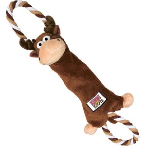 KONG Tuggerknots Moose Dog Toy, Medium/Large