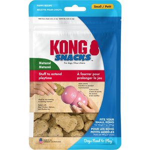 KONG Stuff'N Puppy Snacks Dog Treats, 7-oz pouch