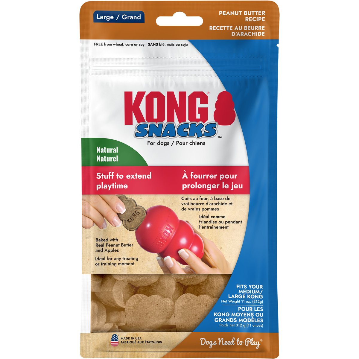 KONG Stuff'N Snacks - Peanut Butter