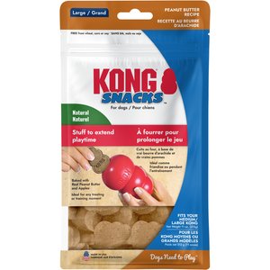 KONG Stuff'N Peanut Butter Snacks Large Dog Treats, 11-oz
