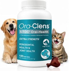 Ora-Clens 1-TDC Periodontal Dog & Cat Supplement, 120 count