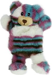 Multipet Minipet Berman Bears Squeaky Plush Dog Toy, Color Varies, 7-in, 1 count