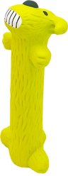 Multipet Loofa Latex Squeaky Dog Toy, Color Varies, 12-in, 1 count