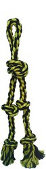 Multipet Nuts for Knots Rope Tug & Danglers Dog Toy, Color Varies, 1 count