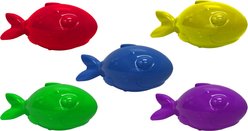 Multipet Lobberz Fish Squeaky Dog Toy, Color Varies, 1 count slide 2 of 2