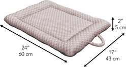Petpals CoolNest Gel Cooling Pillow Cat Bed, Cream, Small slide 2 of 9